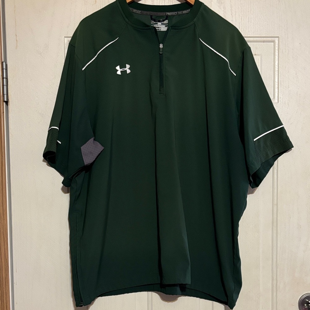 Under Armour Men's Dark Green Training Shirt‎